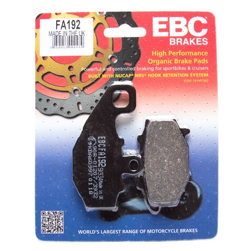 Fa192 ebcbrake pads for - fa192,