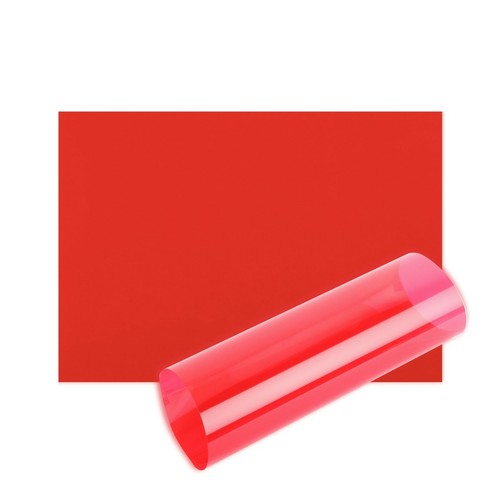 Red acetate film - acetate, sheets