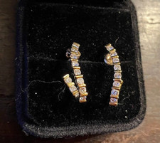 Genuine Diamond 1.1ct Dangle