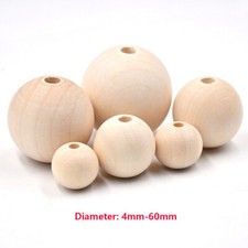 Dia 4mm To 60mm Natural Wooden
