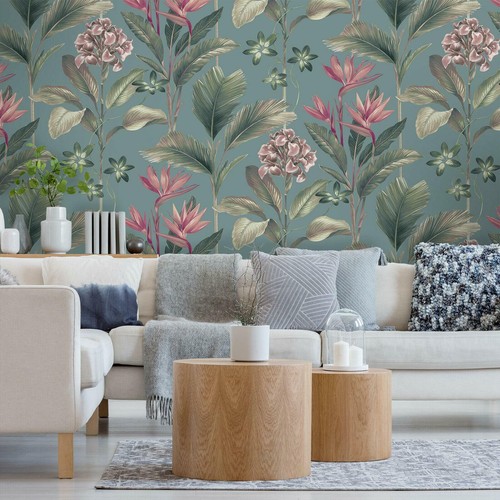 Floral tropical palm leaves - palm,