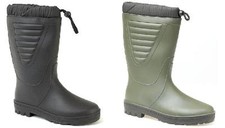 Stormwells Polar Wellington Boots Tie Top Waterproof Thermal lined Wellies