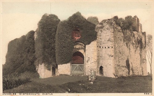 Mumbles oystermouth castle - oystermouth,