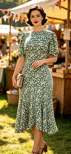 Vintage 1930s 1940s style - vintage,