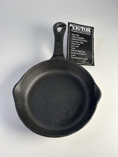 Victor skillet pre - pre, seasoned