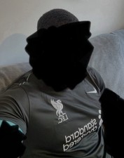 Worn LFC Football Shirt. Used
