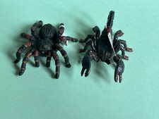 Schleich 14857 Emperor Scorpion & 14829 Tarantula Spider Wild Life Arthropod 