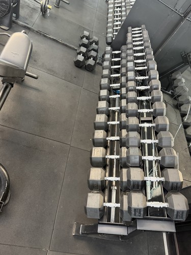 Hex dumbbells 5kg 50kg - dumbbells, full