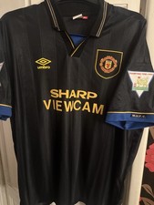 Manchester United 1993/94 Retro Shirt Keane 16 3XL
