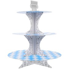  Dessert Display Rack Multilayer Display Stand Disposable Three-layer Cupcake