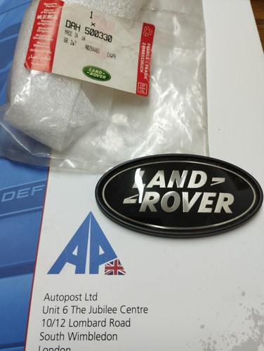 New genuine landrover - new, landrover/range