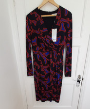 BNWT Patterned Issa Wrap Dress