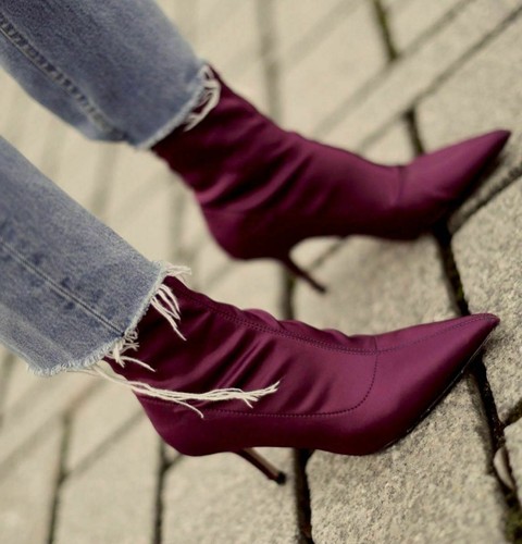 Zara ankle boots pointed toe - ankle,
