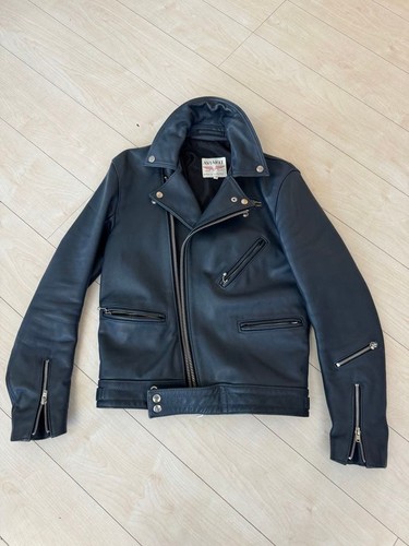 Lewis leathers cyclone navy - leathers, 4