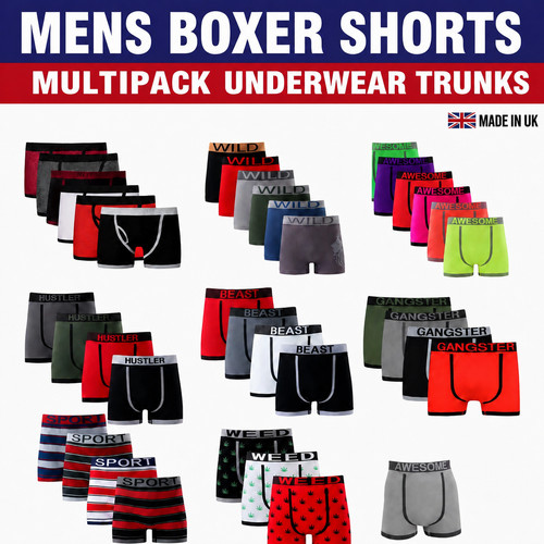 3 pack mens boxer - 12,,