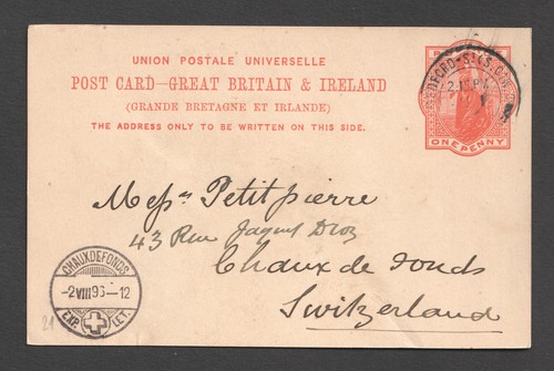 Queen victoria postal - queen, 1d