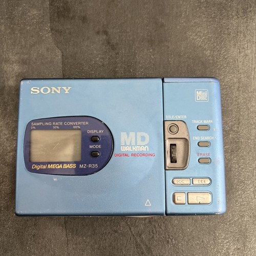 Sony r35 portable minidisc - sony, mz-r35