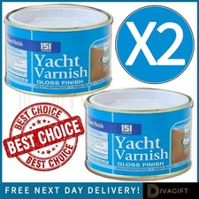2 x YACHT VARNISH GLOSS FINISH