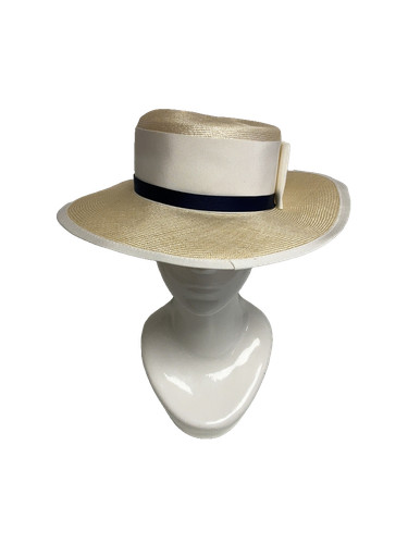 Sisal straw wide brim sun - straw,