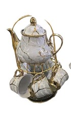Marble Design Luxury Tea Set 6