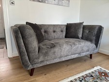 Modena Two Seater Sofa in Gray