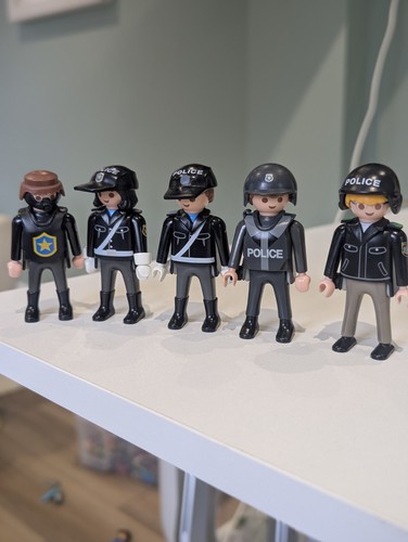 Playmobil police figures - playmobil,