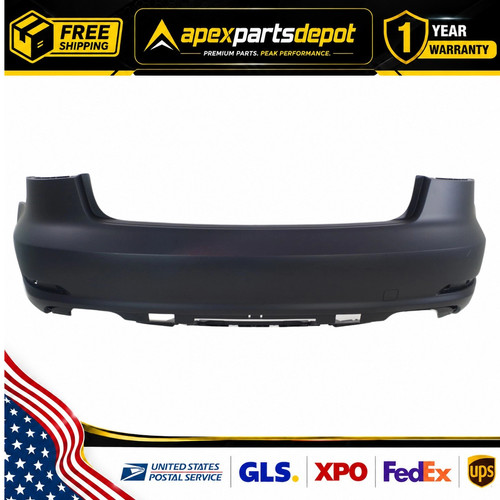 Rear bumper cover - fascia, for