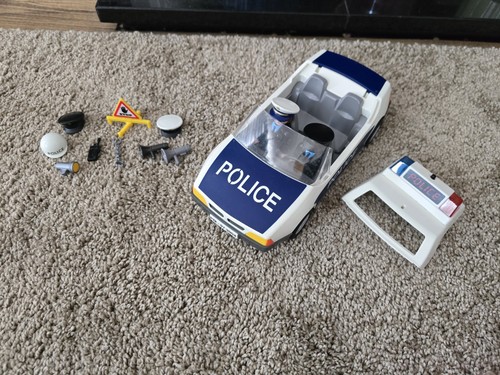 Playmobil police car - playmobil,
