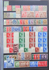 GREAT BRITAIN - MINT COLLECTION OF KINGS STAMPS ON STOCKCARD - 1911/1951