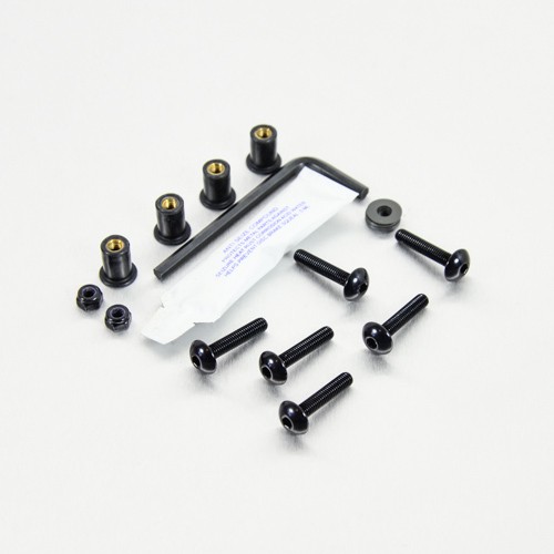 Aluminium screen kit honda - screen,