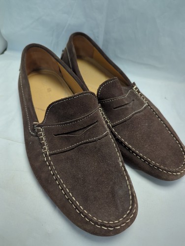 Mens loake herbert brown suede - loake,