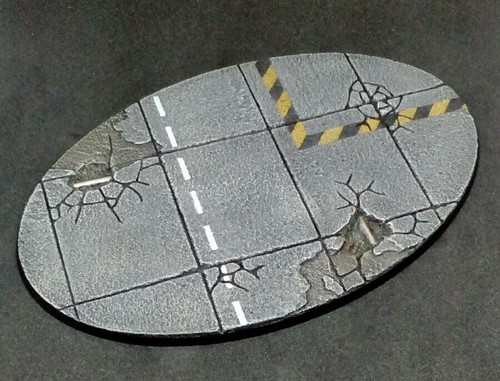 170mm oval resin base concrete - 170mm,