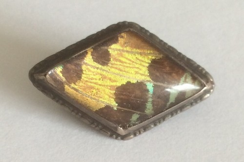 Vintage silver brooch - vintage, with
