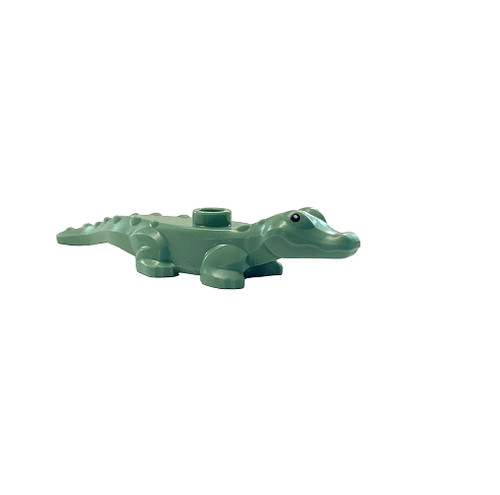 Lego sand green alligator - alligator, /