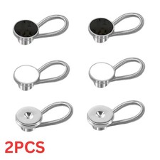 2Pcs/Set Elastic Shirt Collar