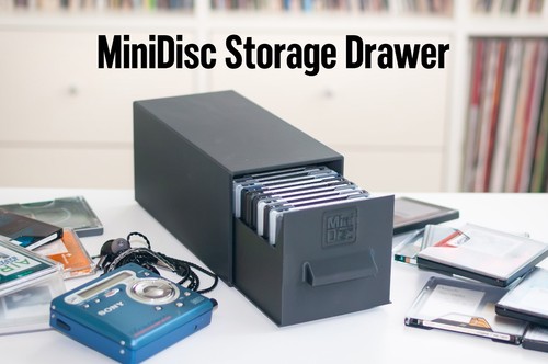 Minidisc storage drawer - minidisc,