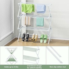 Foldable 3-Tier Clothes Drying