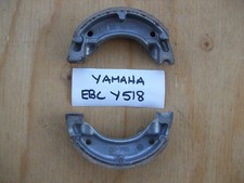 Genuine Yamaha Rear/Front Brake Shoes (EBC Y518 fitment) FS1/V50M/YZ50/PW80 NOS