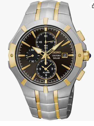 Seiko coutura solar mens - mens, watch