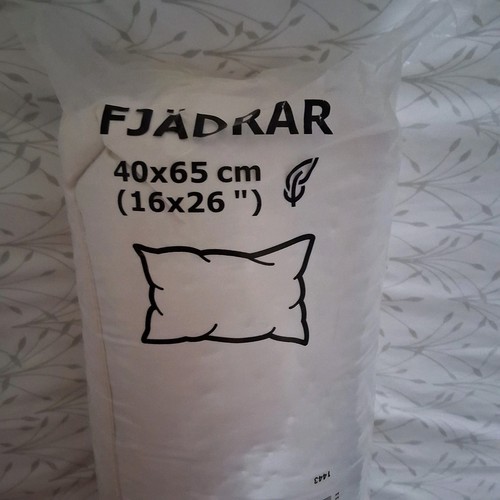 Ikea fjadrar feather pillow - ikea,