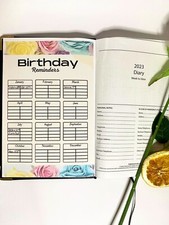 Birthday reminder calendar