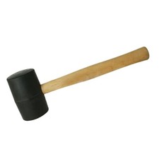 Black Rubber Mallet 16oz