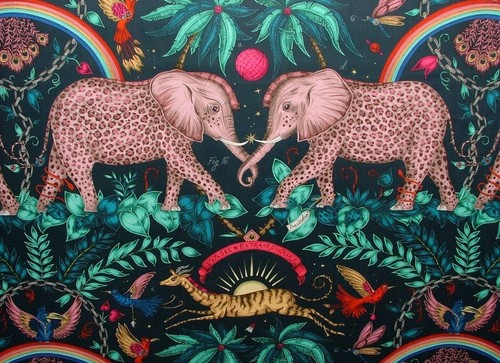 Emma shipley fabric zambezi - j,