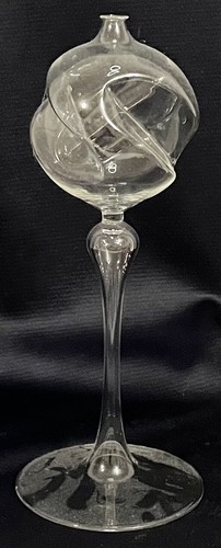 Formed glass oil lamp - formed,