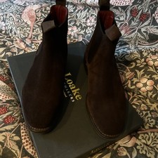 Women’s Loake  Chatterley Dark Brown Chelsea Boots  3F
