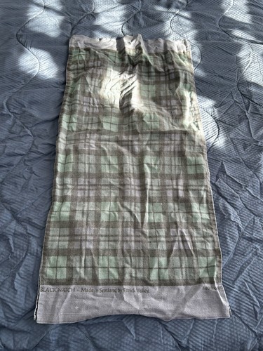 Black watch tartan - black, tea
