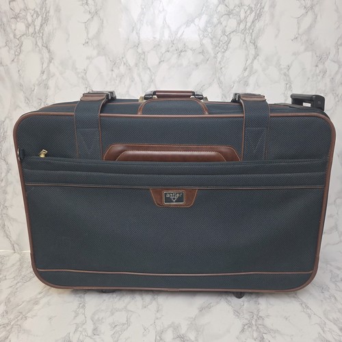 Vintage antler large suitcase - antler,