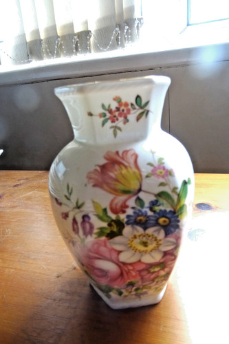 Aynsley bone china vase - aynsley, 5