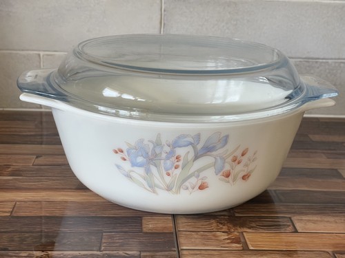 Vintage pyrex england - pyrex, blue
