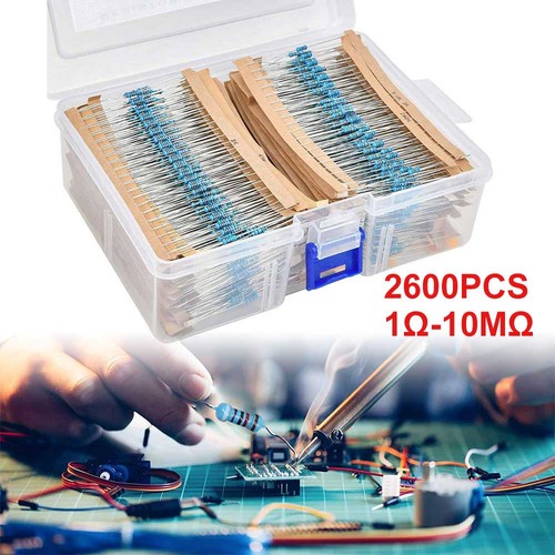 2600pcs resistors assortment - 2600pcs,